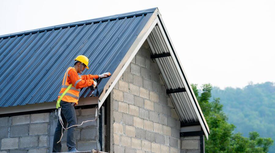 Professional metal roof installation in Newtonsville, OH